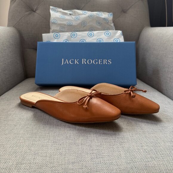 Jack Rogers Mule Brand New, Never Worn (Cognac) - Picture 1 of 6